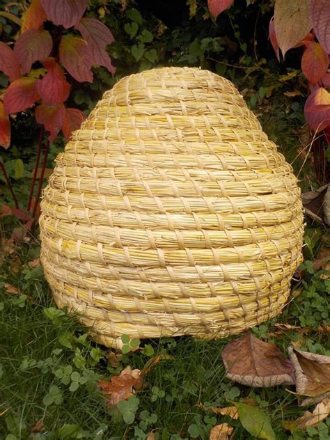 Bee Skep Hive Making Kit Material And Tools To Make 14 X 14 Etsy