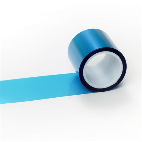 High Temperature Pet Adhesive Blue Tape Coated Silicone Adhesive