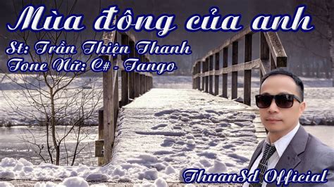 Karaoke M A Ng C A Anh Tango Tone N Thuansd Official Youtube