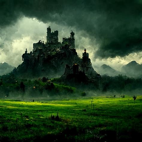 Ancient Battlefield Background Large Fantasy Dark Midjourney