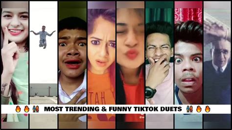 Trending Tiktok Duets👫👫 Comedy And Funny Duets😂😂😂 Youtube