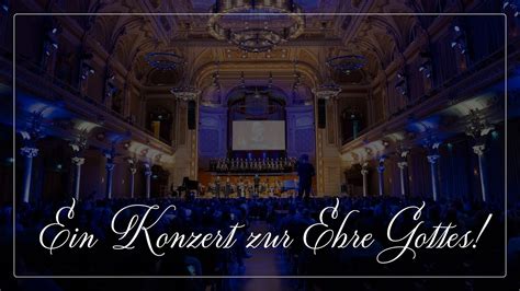 Ein Konzert Zur Ehre Gottes Soli Deo Gloria Chor Orchester YouTube