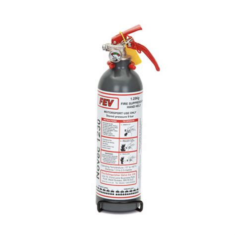 Fev 125kg Novec 1230 Gas Matt Grey Handheld Fire Extinguisher With