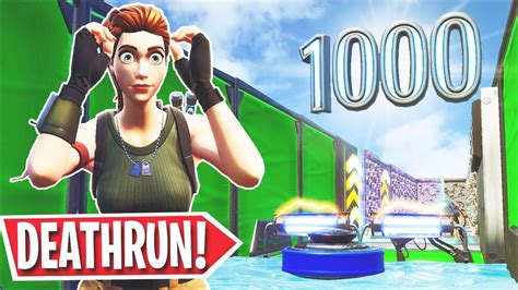 The Impossible 1 000 Level Default Deathrun Fortnite Creative Mode Youtube