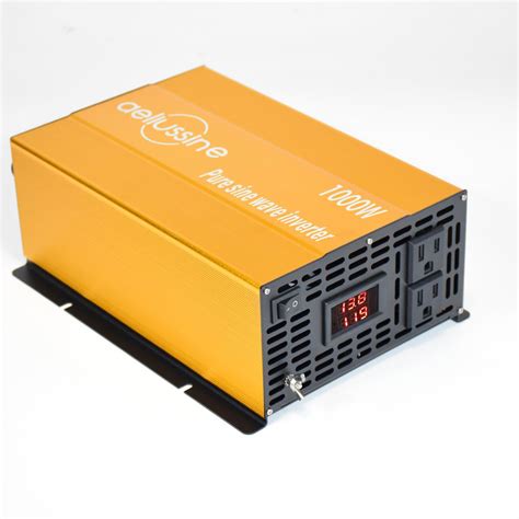 Amazon Aeliussine W Pure Sine Wave Inverter V Dc To V