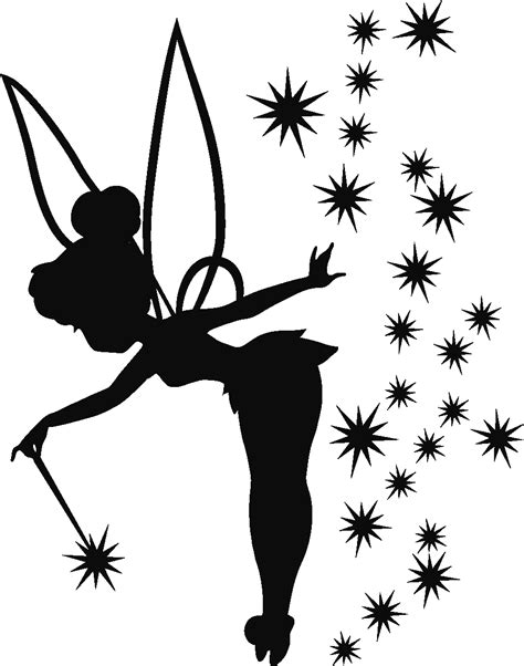 Free Tinkerbell Pumpkin Stencil - Tinkerbell Svg | Full Size PNG ...