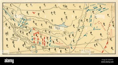 American Revolution War Map