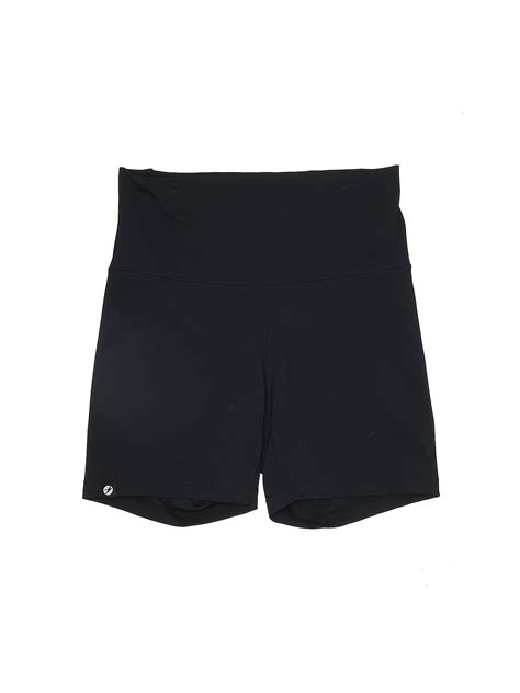 Oiselle Solid Black Athletic Shorts Size Off Thredup