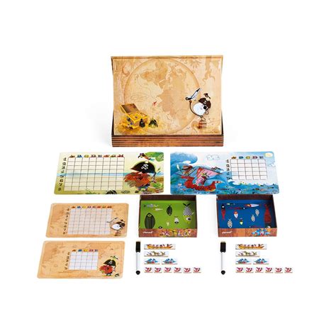 Jeu Bataille Navale Enfant Jeu De Soci T Magn Tique Janod