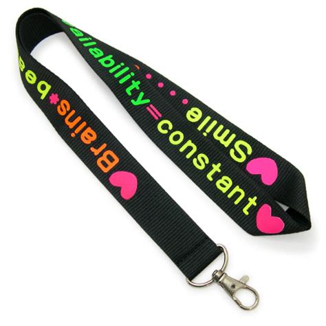 Polyester Silk Screen Printed Lanyards Lanyards Id Solutions