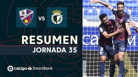 Resumen De SD Huesca Vs Burgos CF 2 1 YouTube