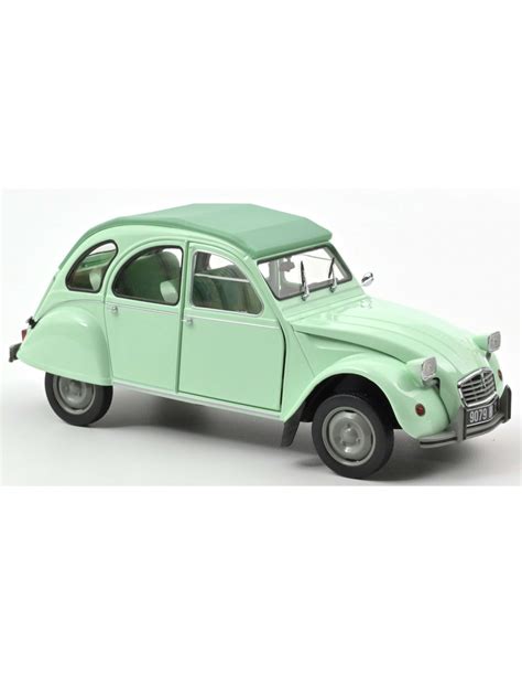 Voiture Miniature Citroen Cv Club Jade Green Norev