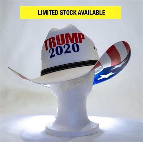 Trump 2020 Cowboy Hat free Shippingbrand Newlimited - Etsy