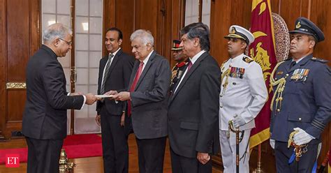 India Sri Lanka Ties New Indian Envoy To Sri Lanka Calls On Pm