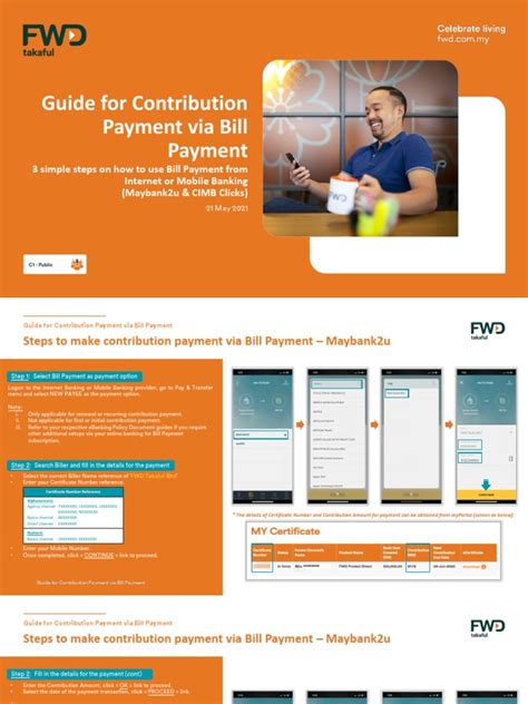 Guide For Contribution Payment Via Bill Payment Download Free Pdf