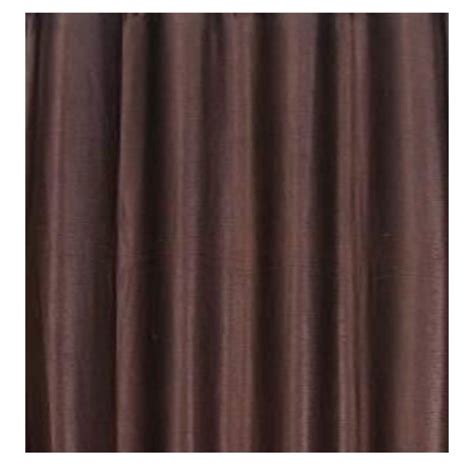 7 FEET LONG CRUSH MATERIAL PLAIN COLOUR CURTAIN BROWN At Rs 175 Piece