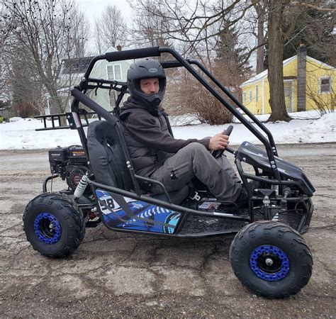 MotoTec Mud Monster XL 212cc 2 Seat Go Kart Full Suspension