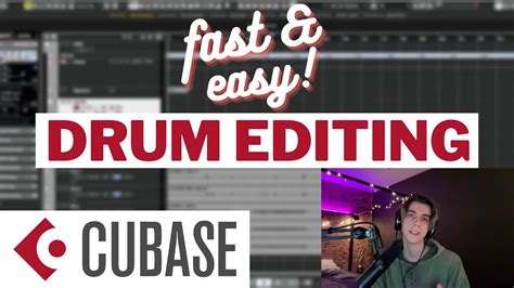 How To Edit Drums In Cubase Fast Easy Youtube