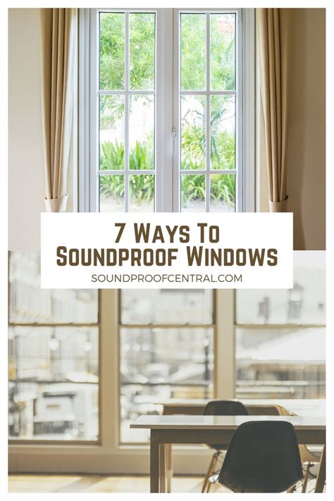 7 Ways To Soundproof Windows (That Really Work) | Soundproof windows ...