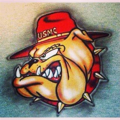 Marine Corps | Bulldog tattoo, Usmc bulldog, Marine tattoo