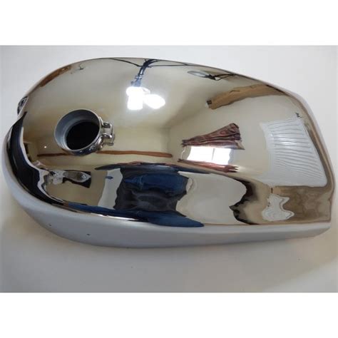 Norton Dominator Wideline Chrome Fuel Tank With Fuel Cap