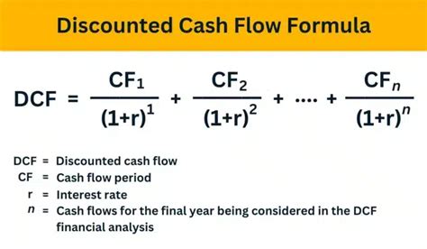 What Is Discounted Cash Flow Dcf Formula And Examples