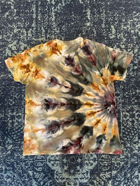 Some More Fun With Earth Tones Tiedye Tie Dye Patterns Diy Diy Tie