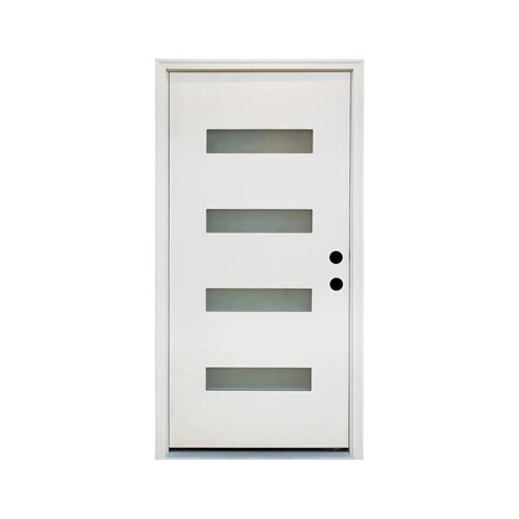 TPPRLLC Contemporary Fiberglass Entry Door Durability For Your Home's