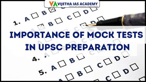 Importance Of Mock Tests In Upsc Preparation Vijetha Ias Academy