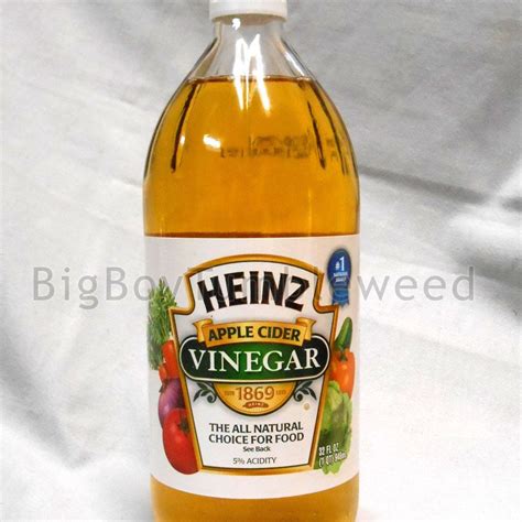 Heinz Apple Cider Vinegar 1 Qt 32oz Bottle 5 Acidity Pickling Salad Dressings Heinz Apple