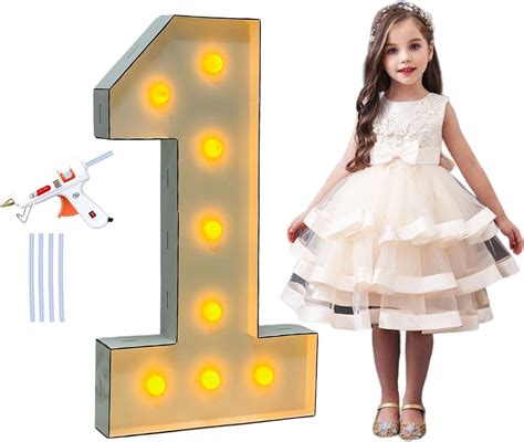 Amazon Pooqla Ft Light Up Numbers Cool White And Warm White Led