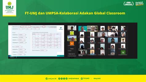 Jajaki Kerja Sama Ft Umj Dan Umpsa Kolaborasi Adakan Global Classroom