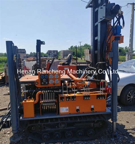 M Crawler Mounted Dth Hammer Water Well Drilling Drill Rig China