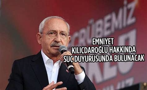 Emniyet Ten Chp Lideri K L Daro Lu Hakk Nda Su Duyurusu