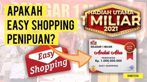 Dapat Surat Easy Shopping Hadiah Miliar Mari Cek Kebenarannya