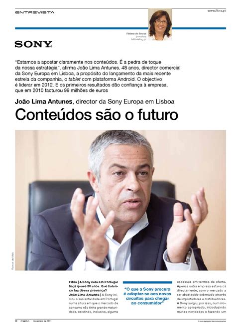 Entrevista a João Lima Antunes by LPM Comunicação Issuu