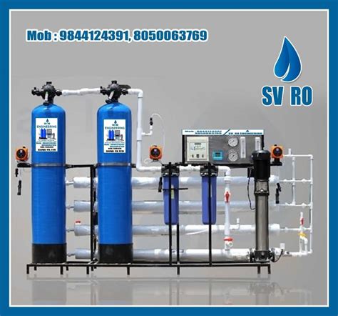 Ro Capacity Liter Hour Industrial Reverse Osmosis Plant