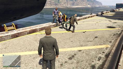 GTA V NPC Fight YouTube