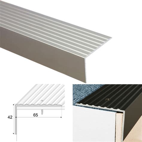 Shop Premium Quality Non Slip Anodised Aluminium Stair Nosing Edge Trim