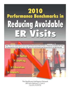 Fillable Online 2010 Performance Benchmarks In Reducing Avoidable ER