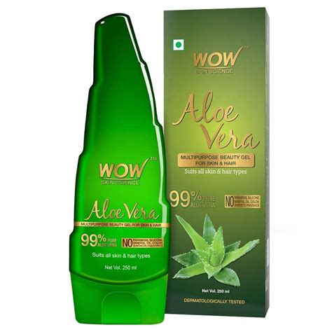 WOW Skin Science 99% Pure Aloe Vera Gel: Buy WOW Skin Science 99% Pure ...