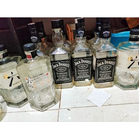 Jual Botol Bekas Miras Jack Danil Botol Antik Botol Ikan Shopee Indonesia