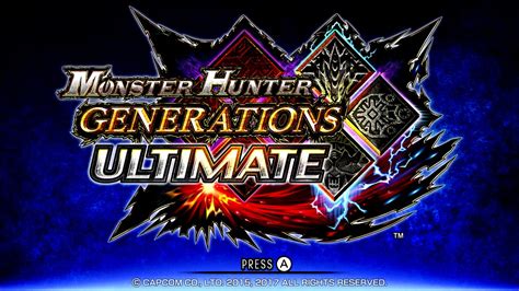 Monster Hunter Generations Ultimate Verdant Hills Intro Day Youtube