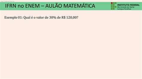 Aulao Matematica Enem Pptx