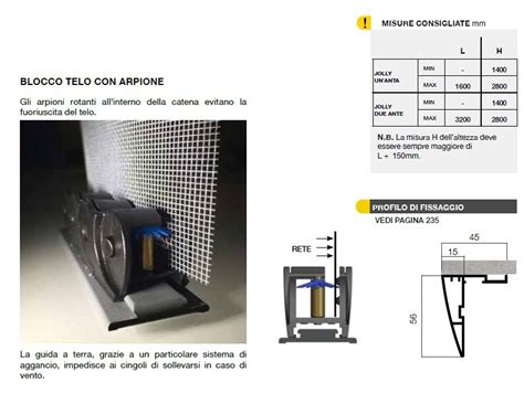 Zanzariera Jolly Avvolgente Senza Bottone Zanzar Ombra Sole Terlizzi