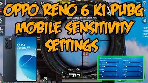 Oppo Reno Pubg Sensitivity Settings No Recoil Sensitivity Settings