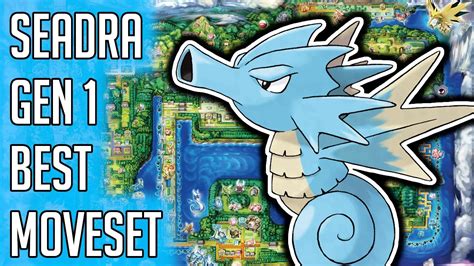 Seadra Gen 1 Best Moveset Seadra Best Moveset Moves Pokemon Red Blue