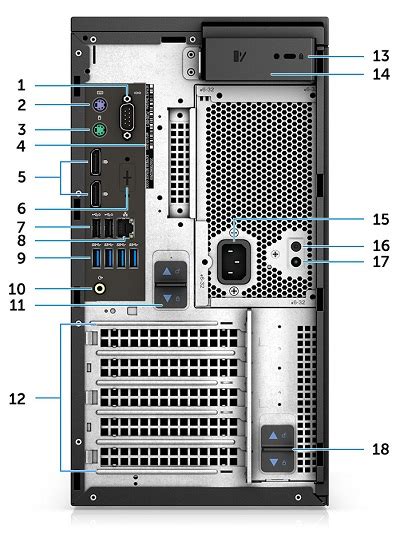 Precision 3630 Tower Workstation Visual Guide To Your Computer Dell Us