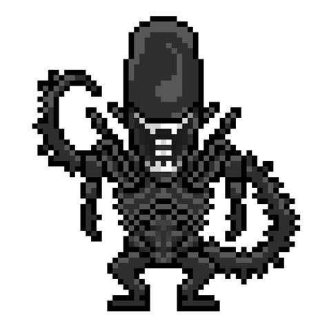 Pixilart - xenomorph Jaw by garrett5