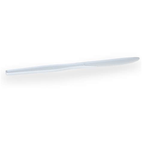 Dixie Heavy Weight Plastic Knife White Bulk 1000 Count SupplyDen